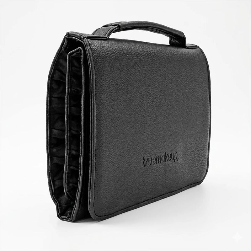 Set De Brochas 24pz Con Estuche Para Viaje True Makeup® Negro