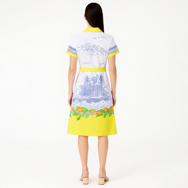 Vestido Ligero Casual Para Mujer Mod.1652 London Fashion®