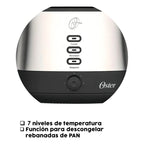 Tostadora Acero Inoxidable 2 Rebanadas Tssttr500 Oster® Color Plateado