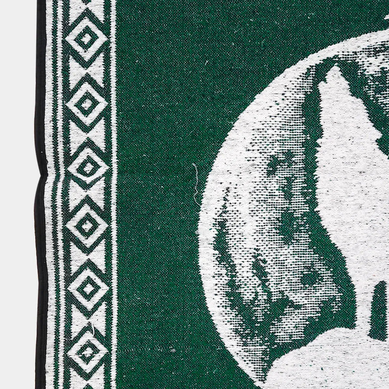 Jorongo Gaban Artesanal Mexicano Colores Lobo Verde Oscuro Lobo Xg