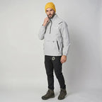 Chamarra Ultra Ligera Impermeable Cw90-pol9043 Greenlander® Gris G Lisa