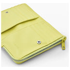 Cartera Con Fruncido Para Mujer Mod.26sayp Desigual® Amarillo Liso
