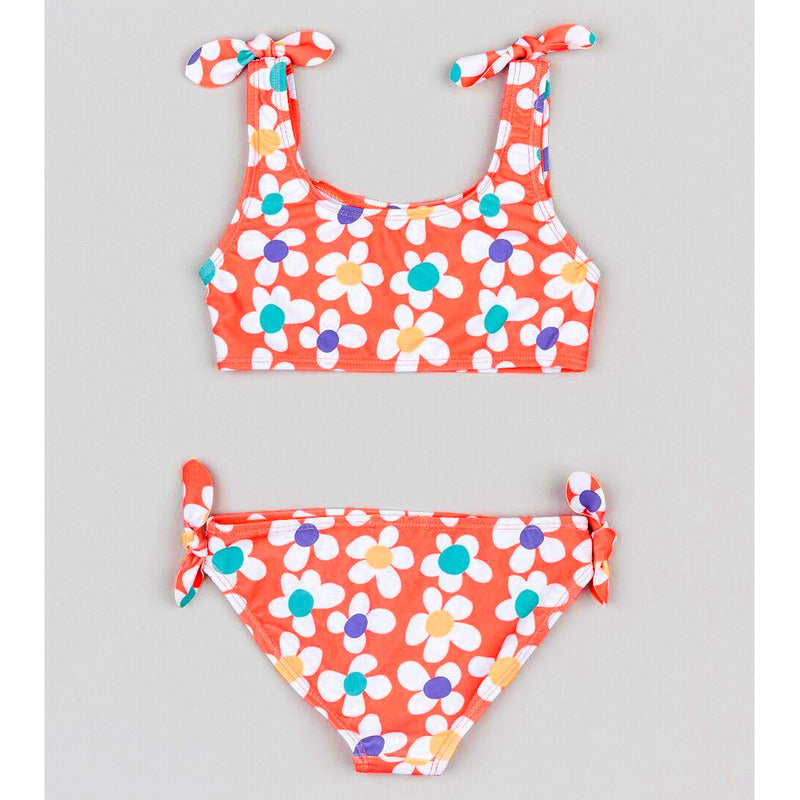 Traje De Baño Para Niñas 2pz Mod. Lkgap0703 Marca Losan®