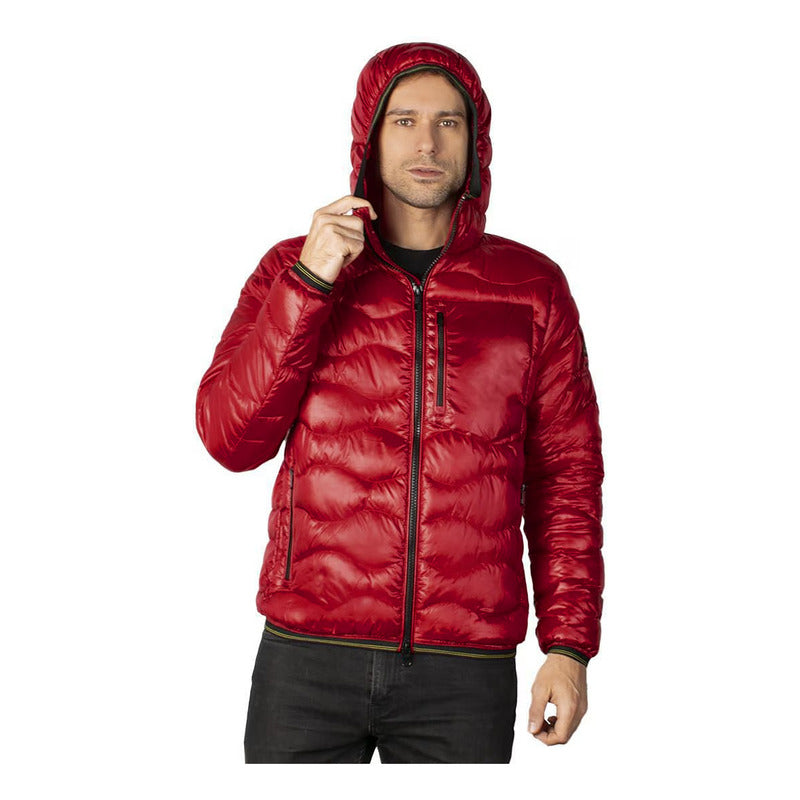 Chamarra Capitonada Para Hombre Cw86-pol7092 Greenlander®