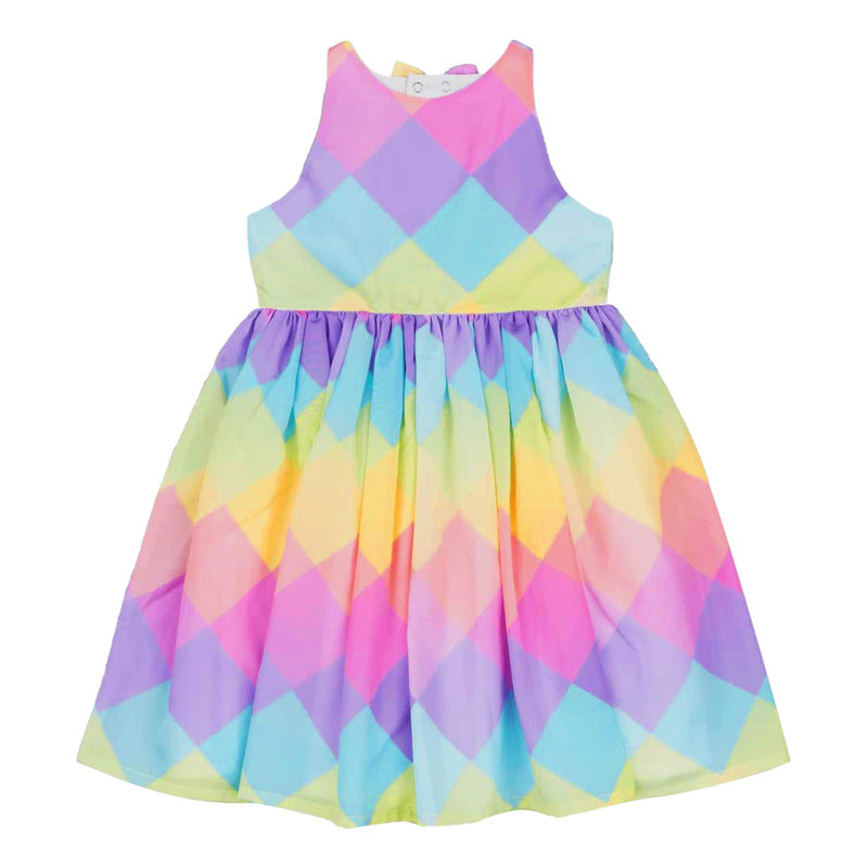 Vestido Casual De Niña Mod. Lkgap0501 Marca Losan®