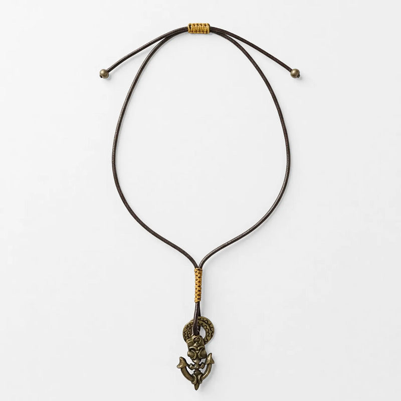 Collar De Ancla Para Hombre Unisex Estilo Náutico Ajustable Multicolor