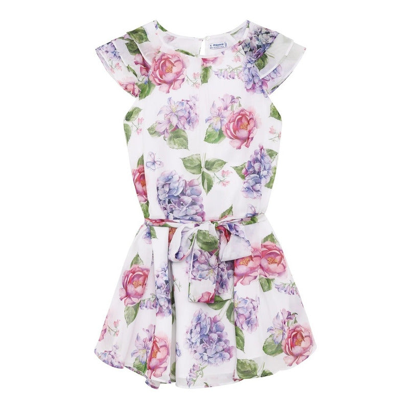 Vestido/mono Para Niña Floreado Marca Mayoral®