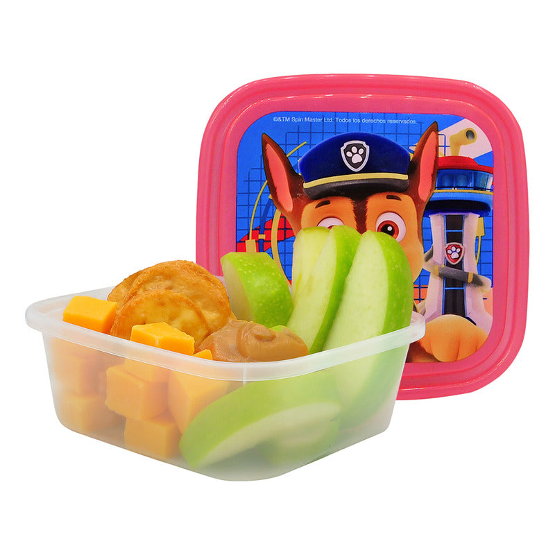 Recipiente Infantil Escolar Para Comida Diseños Varios