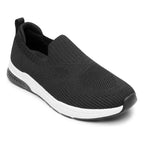 Tenis Para Mujer Con Gel Anti Shock Mod.105126 Marca Flexi® Negro Lisa 25.5 Mx