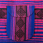 Mochila Artesanal Tejida Tipo Morral Con Bolsillo Frontal 10kg