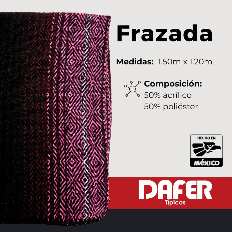 Frazada De Acrilico Afelpada Multiusos 1.20m X 1.50m Mod. Ac