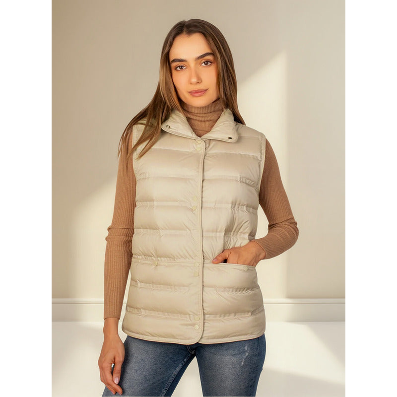 Chaleco Para Mujer Capitonado Dw89-vpol7046 Greenlander®