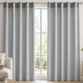 Set De Cortinas 2pz Cortas Viasoft 1.80mx1.18m Vianney® Gris