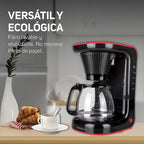 Cafetera De Goteo 1.2 L Mod. Velvet Coffee Marca Taurus® Negro