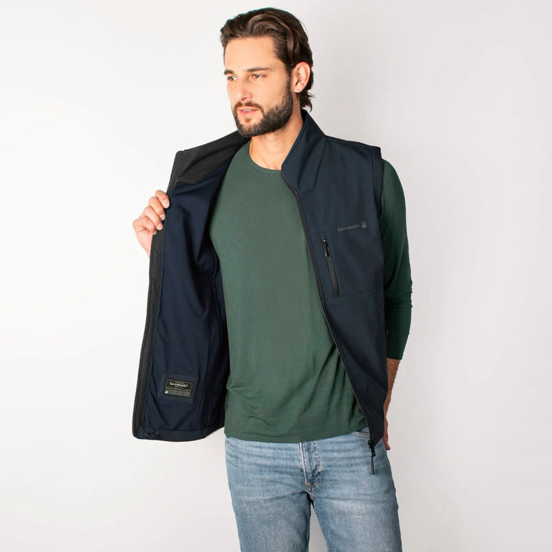 Chaleco Ligero Hombre Softshell Cw89-vpol8396 Greenlander®