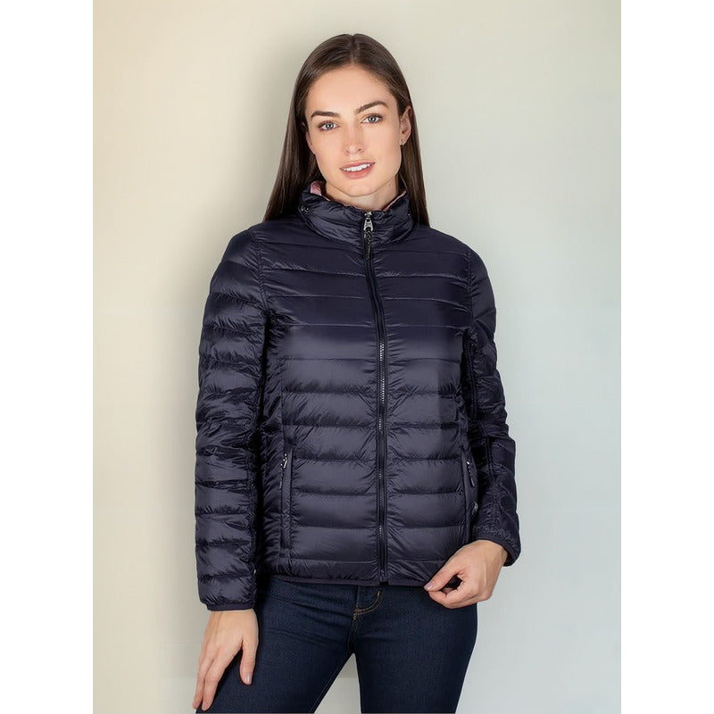 Chamarra Doble Vista De Mujer Mod. Dw83-pol8603 Greenlander®