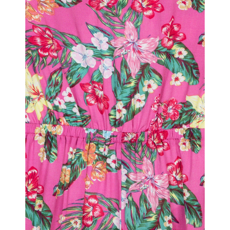 Jumper Estampado Floral Para Niña M.21g-7024al Marca Losan®