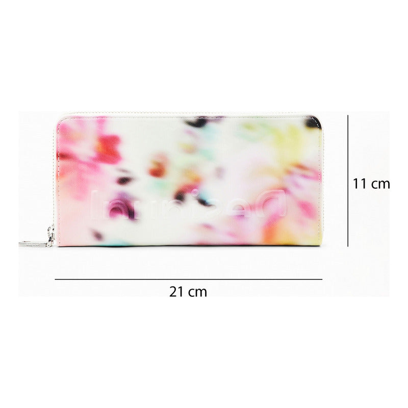 Cartera De Mujer Estampado Difuminado 23sayp169019 Desigual® Multicolor Difuminado