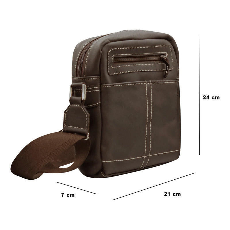 Bandolera De Piel Para Hombre Mod.802 Marca Giron®