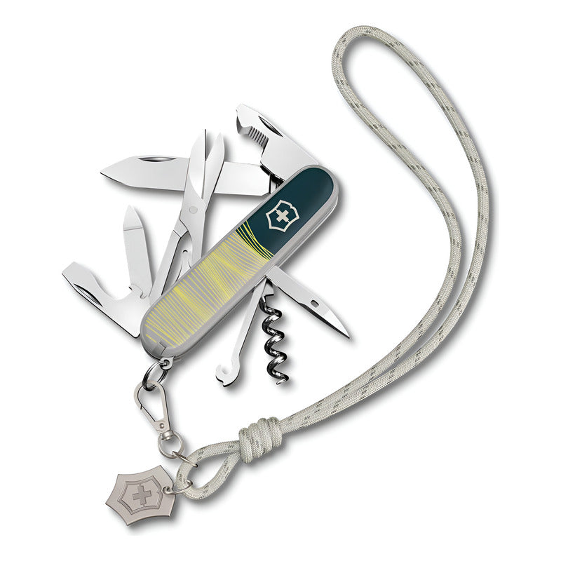 Navaja De Bolsillo Mod.1.3909.e223 Marca Victorinox® Gris
