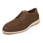 Zapato Derby Para Hombre Mod.420004 Marca Flexi® Marrón Oscuro Lisa 27 Mx