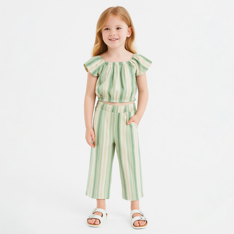 Conjunto Para Niña Pantalon+blusa Mod.3560 Marca Mayoral®