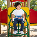 Playera Casual De Niño Mod.3071 Marca Mayoral® Blanco Naves 7 Años Lisa