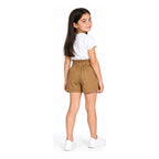 Short Para Niña Cintura Elástica Mod.3202 Marca Mayoral® Cacao Lisa 9 Años