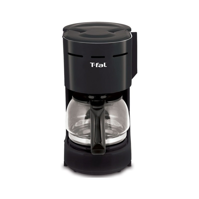 Cafetera De Filtro Permanente Heliora Petit Negra Prepara 4 Tazas De Café Cuenta Con Sistema Antigoteo Por Lo Que Puedes Servir El Café Mientras Se Está Preparando T-fal Cm3218mx