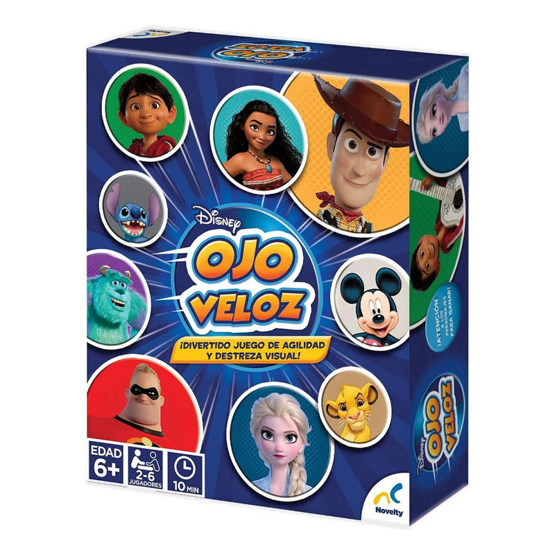 Juego De Mesa Ojo Veloz Mod.jca-2851 Marca Novelty®