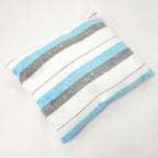 Frazada De Viaje Artesanal Con Almohada Set De Descanso