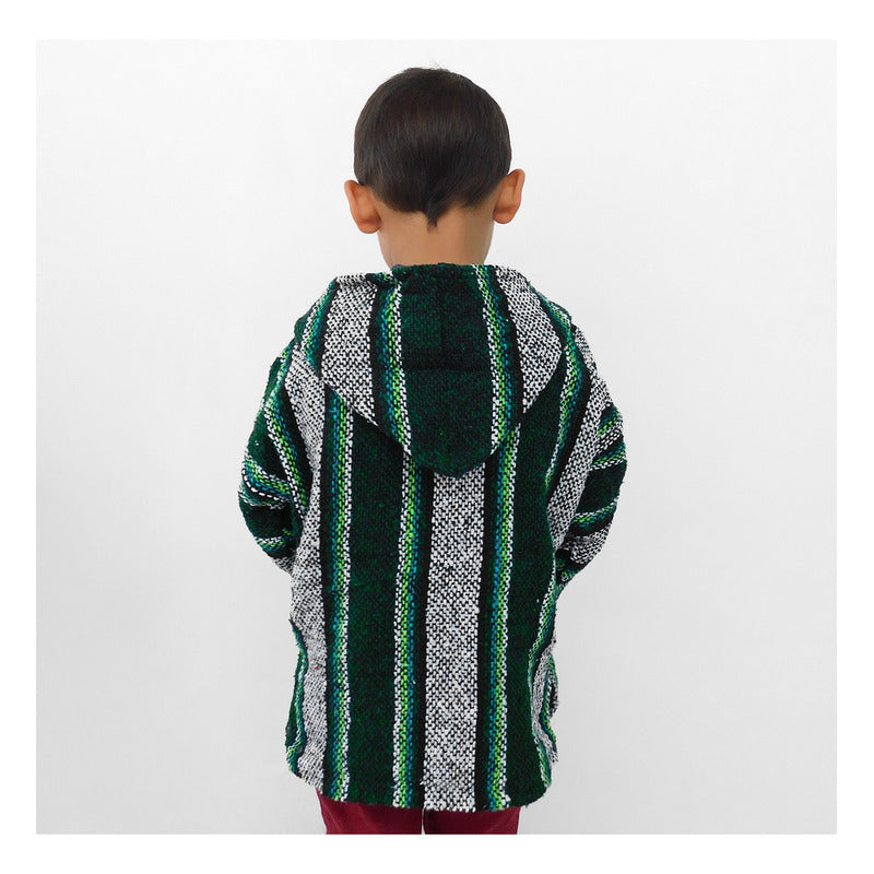 Sudadera Canguro Artesanal De Jerga Infantil
