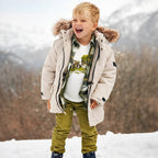 Pantalón Casual Para Niño Mod. 4539 Marca Mayoral® Verde Pesto Liso 3