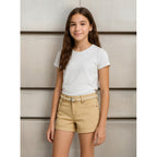 Short De Mezclilla Con Cinturon Mod.275 Marca Mayoral®