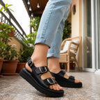 Sandalias Casuales Prudence Para Mujer Mod. L1126221 Levi's® Negro Prudence 25 Mx