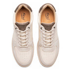 Tenis Casual Para Hombre Mod.419801 Marca Flexi® Beige Lisa 27.5 Mx