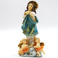 Imagen Religiosa De Resina La Inmaculada 10cm Multicolor