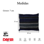 Frazada De Viaje Artesanal Con Almohada Set De Descanso
