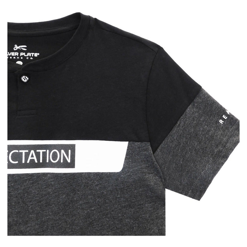 Playera De Hombre Casual Diseños Marca Silver Plate®