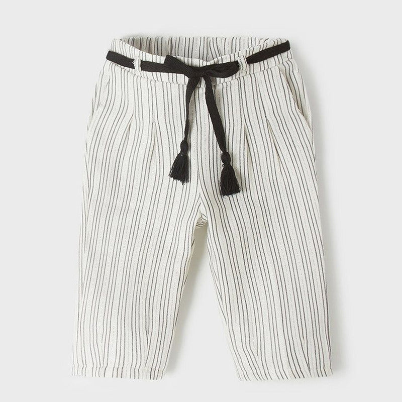 Pantalón Ligero Para Bebé Mod.1513 Crudo Marca Mayoral® Crudo Líneas 18 Meses