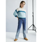 Pantalón Tejano De Niña Mod.7547 Marca Mayoral® Azul Marino Liso 8