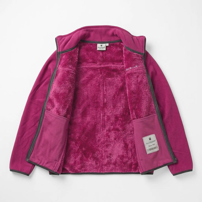 Sudadera Polar Fleece Mujer Dw90-fce8575 Marca Greenlander® M Burgundy Lisa