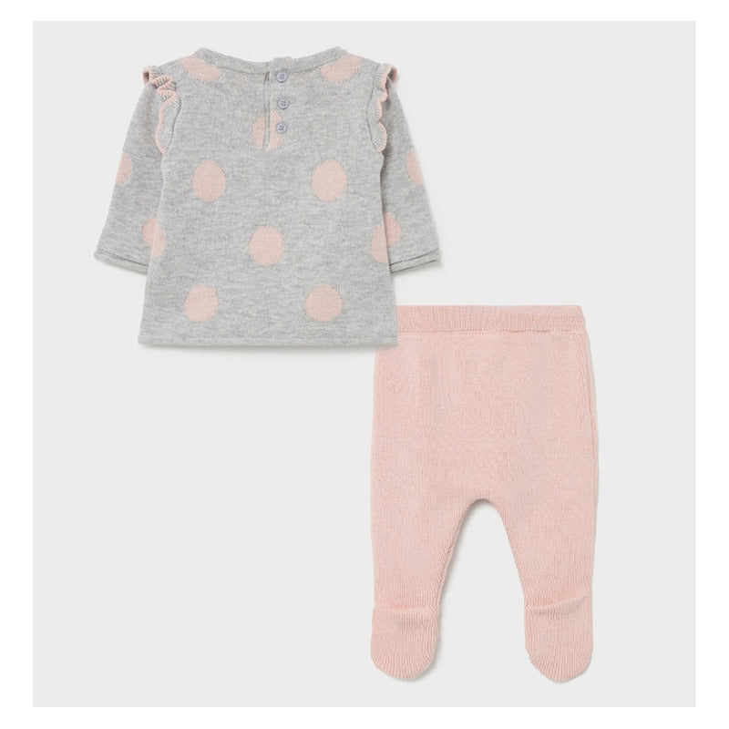 Conjunto De 3pz En Punto Tricot Ecofriends Mayoral® New Born