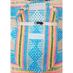 Mochila Artesanal Tejida Tipo Morral Con Bolsillo Frontal 10kg