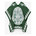 Jorongo Gaban Artesanal Mexicano Colores Calendario Verde Oscuro Calendario Xg