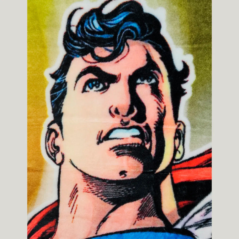 Cobertor Ligero Super Suave Matrimonial Diseños Providencia® Superman 850 G Multicolor
