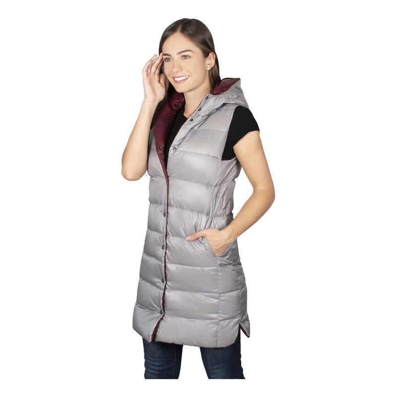Chaleco Largo De Pluma Para Mujer Dw83-vpol8746 Greenlander®