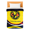Cobertor Borrega Individual Futbol 1.50x2.00m Providencia® América 1 Kg Multicolor