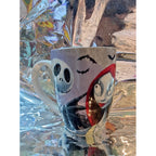 Taza Jack Y Sally Cerámica Blanca 500ml Apta Microondas Lavavajillas Belly Y Jack