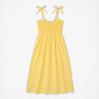 Vestido Largo Casual Para Mujer Mod.80075 Marca Stop® Amarillo Lisa G